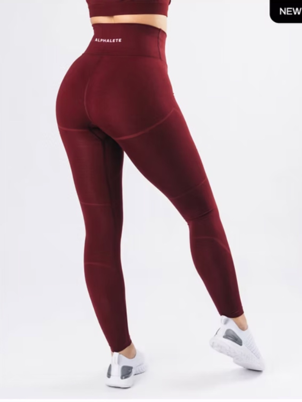 Alphalete OG Revival Legging - Bordeaux (XS)